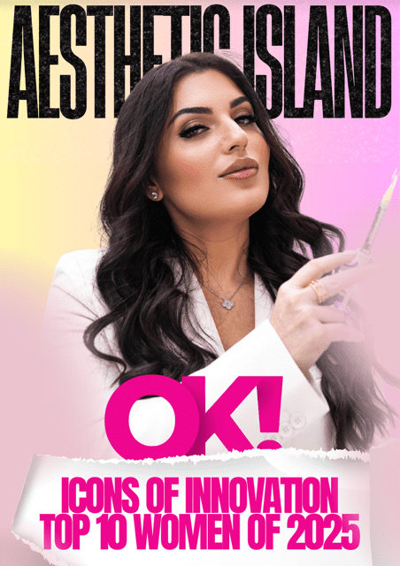 Aesthetic Island Featured on Ok! Magazine Icons of Innovation