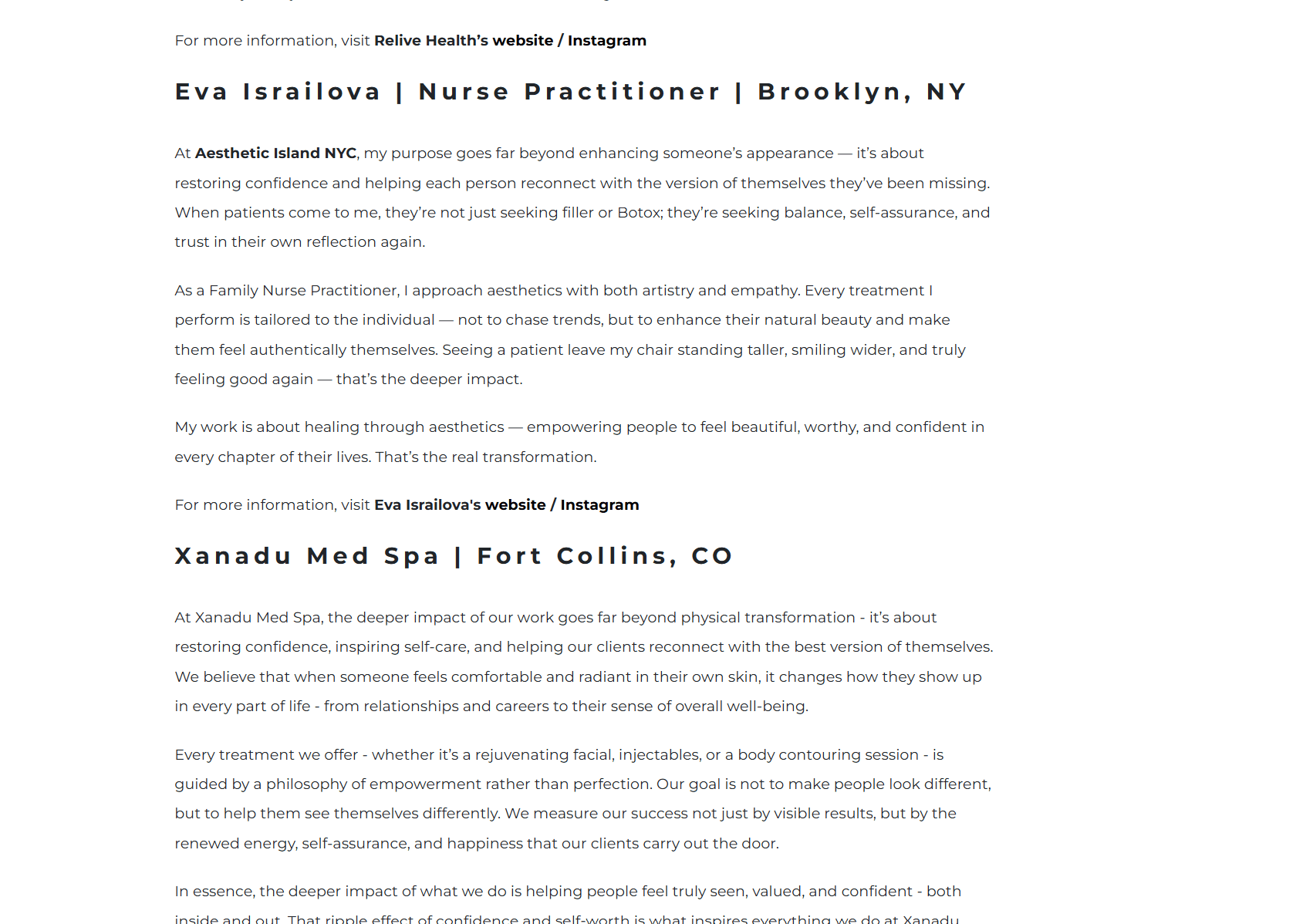 Haute Living - Purpose in Practice