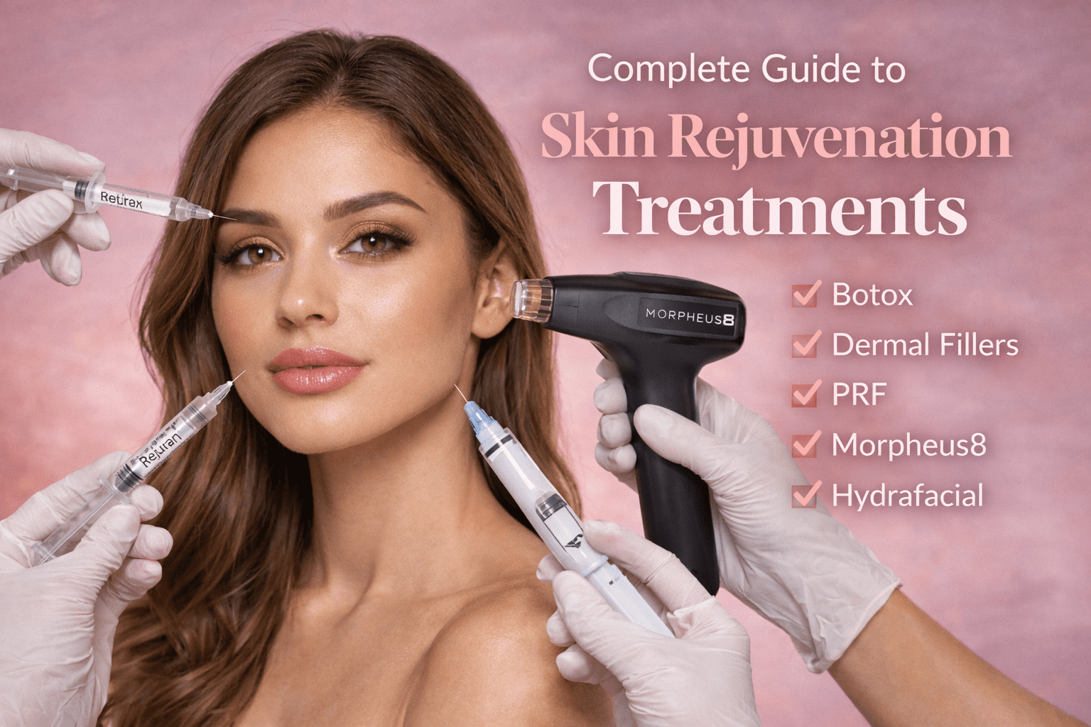 Complete Guide to Skin Rejuvenation Treatments How to Restore Healthy, Youthful Skin