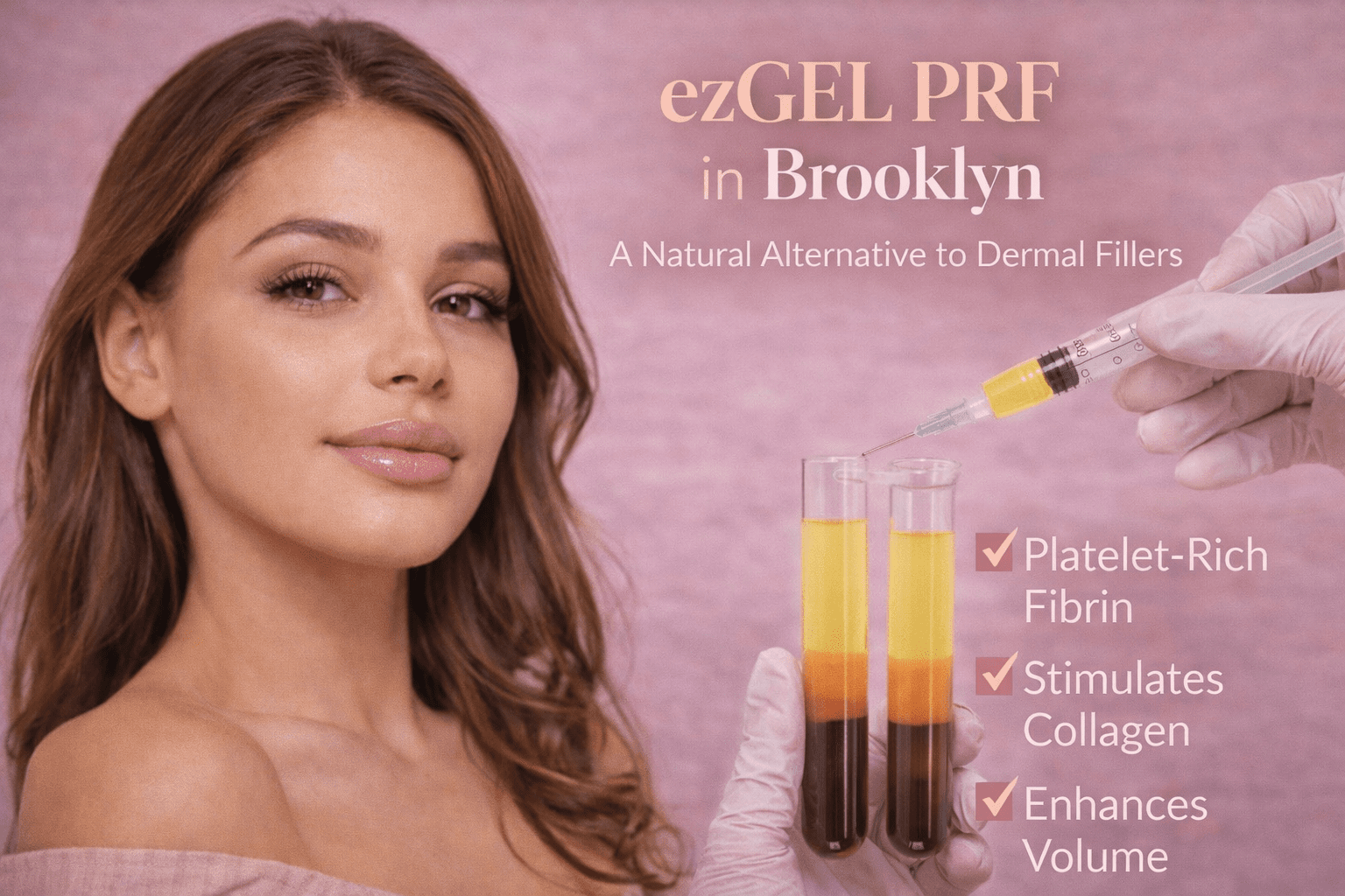 ezGEL PRF in Brooklyn A Natural Alternative to Dermal Fillers