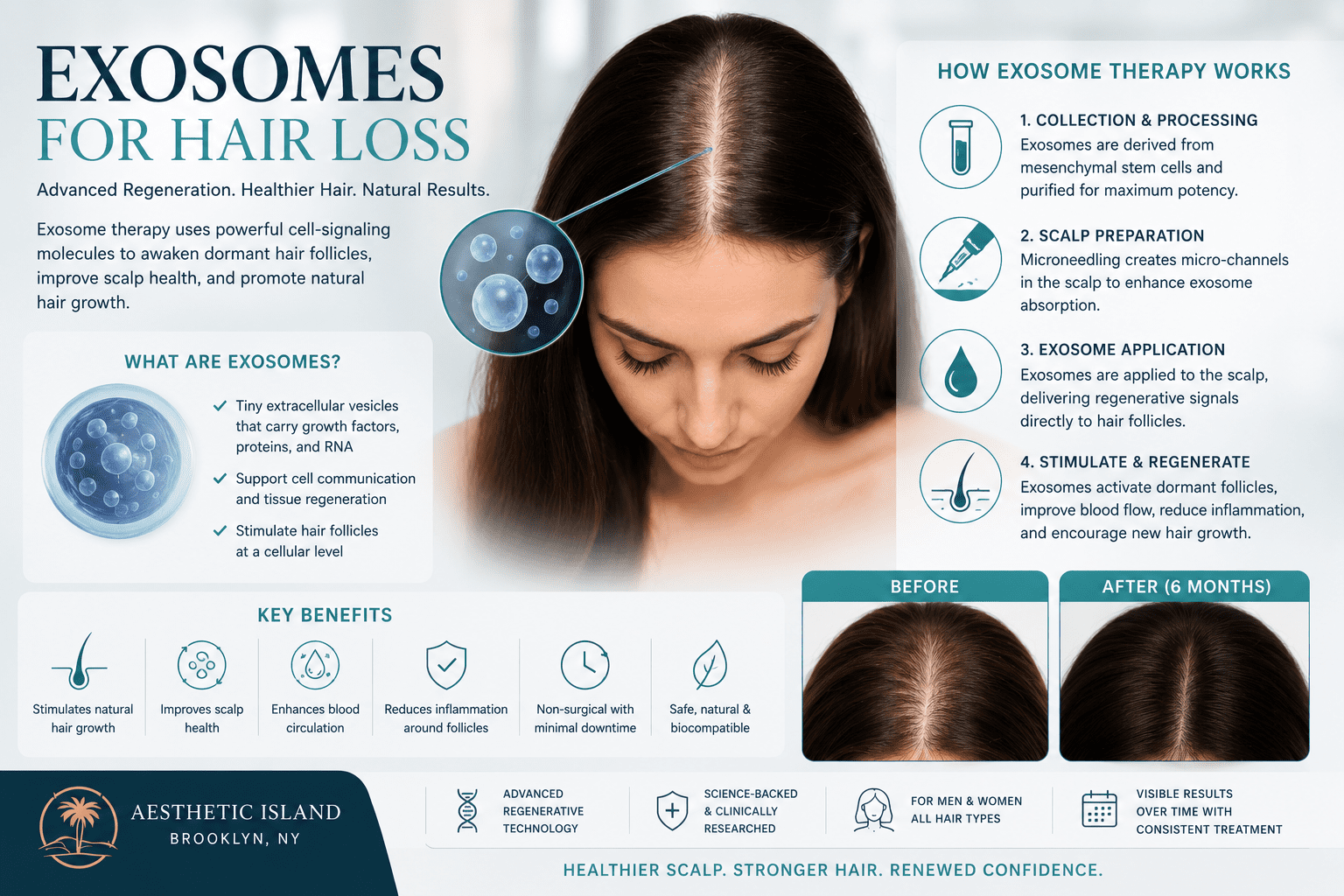 Exosomes for Hair Loss The Future of Non-Surgical Hair Restoration