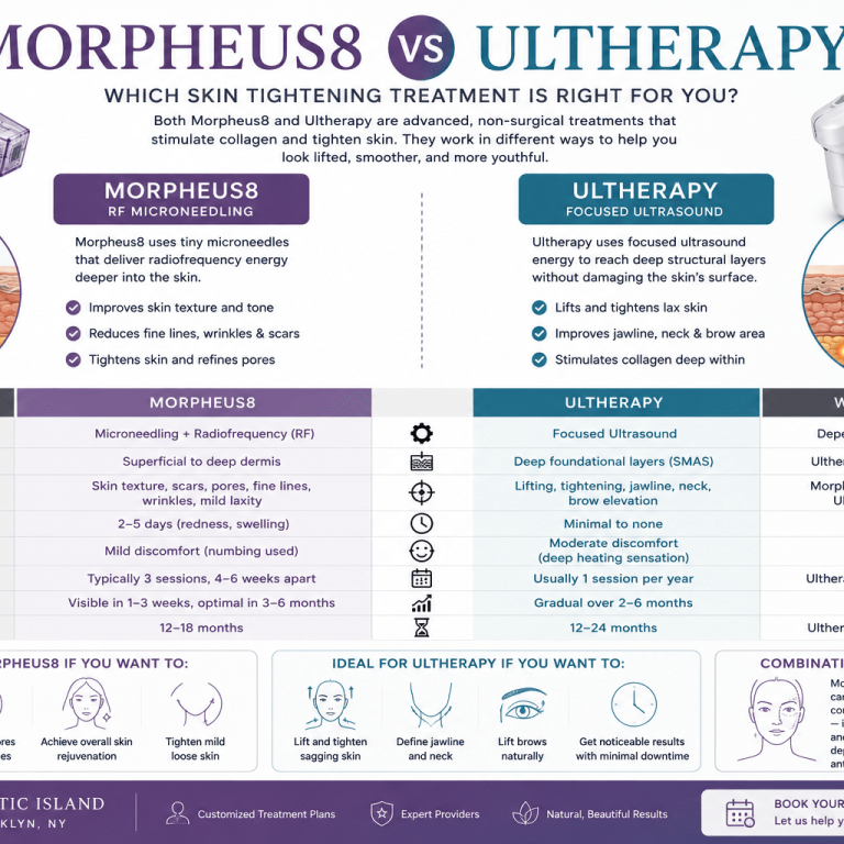Morpheus8 vs Ultherapy: Which Skin Tightening Treatment Is Better?