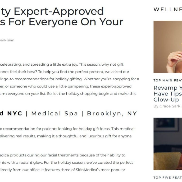 Haute Beauty Holiday Gift Aesthetic Island