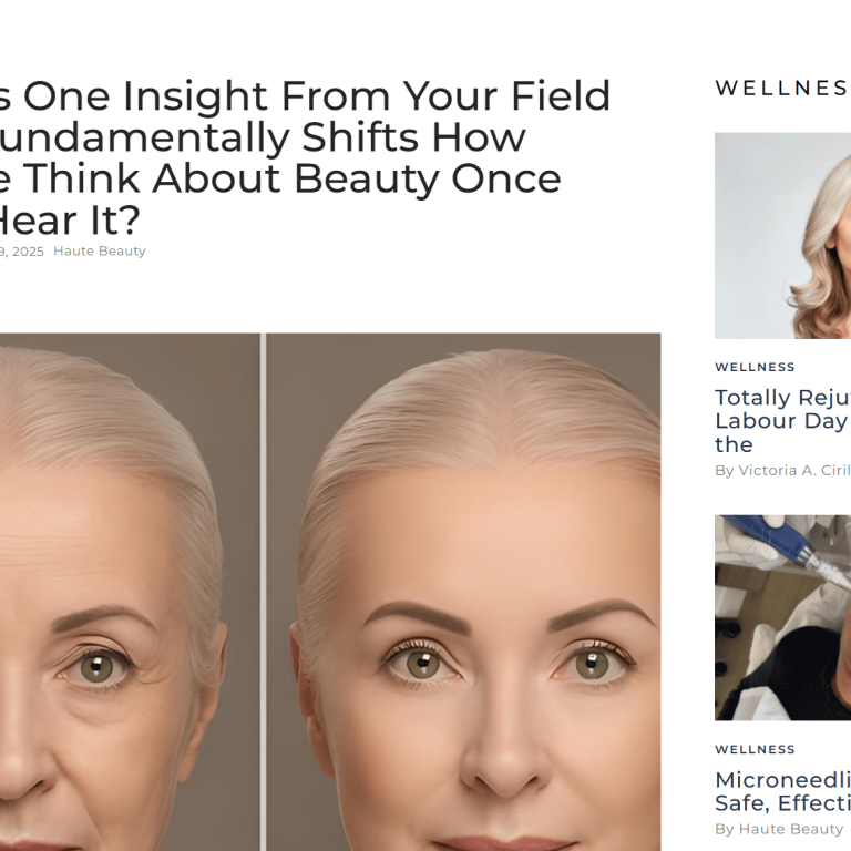 Haute Beauty Insight From Field