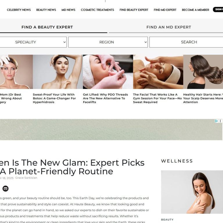 Haute Living - Green is the new glam