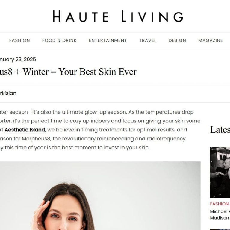 Haute Living - Why Morpheus8 2025